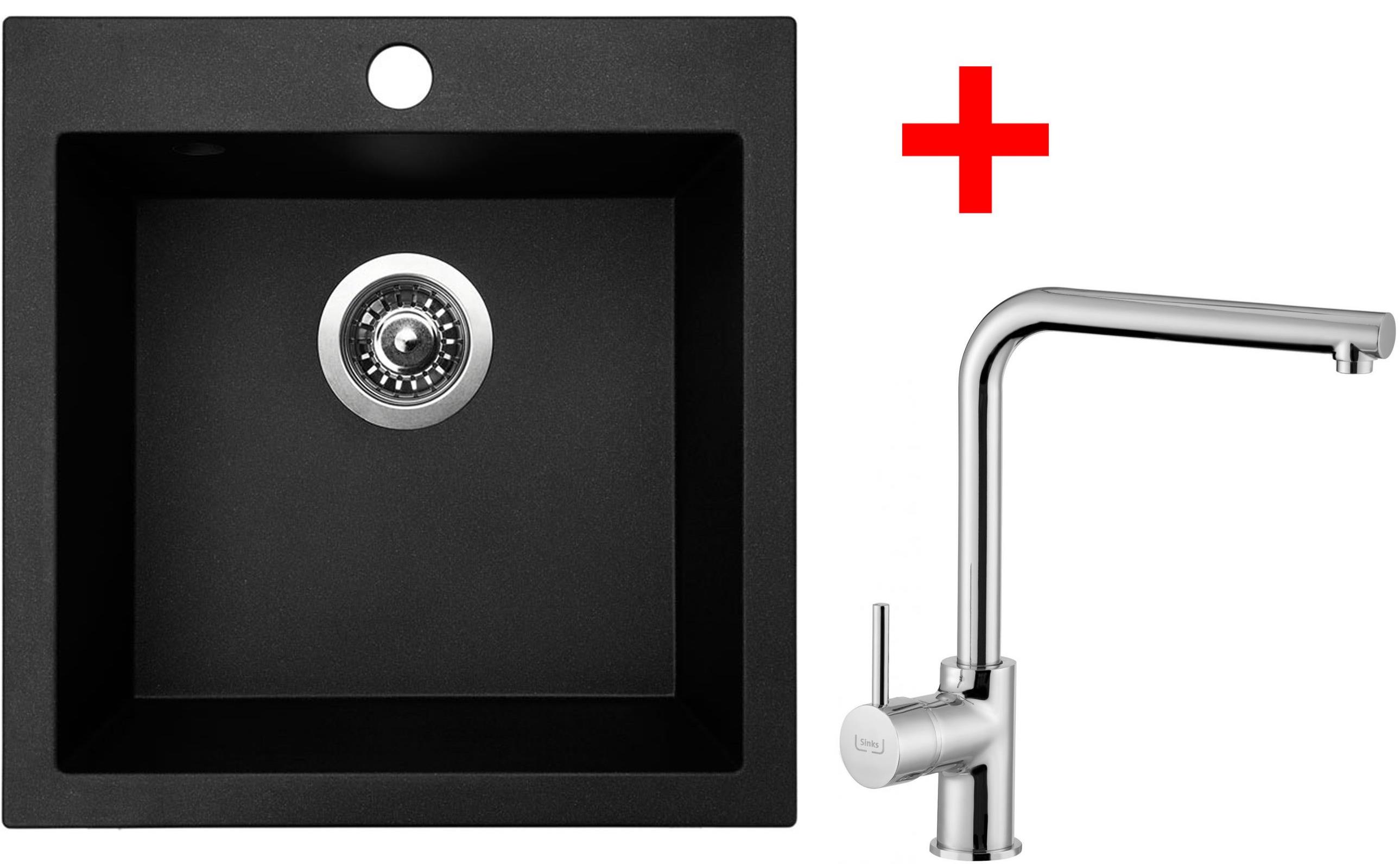 Sinks Viva 455 Granblack + Elka