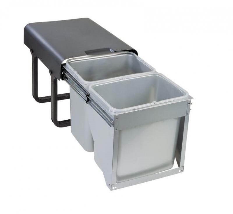 SINKS EKKO FRONT 40 2× 16 l