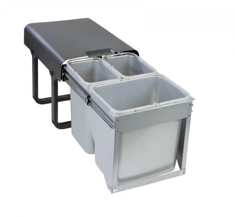Sinks EKKO FRONT 40 2 × 8 l + 1 × 16 l