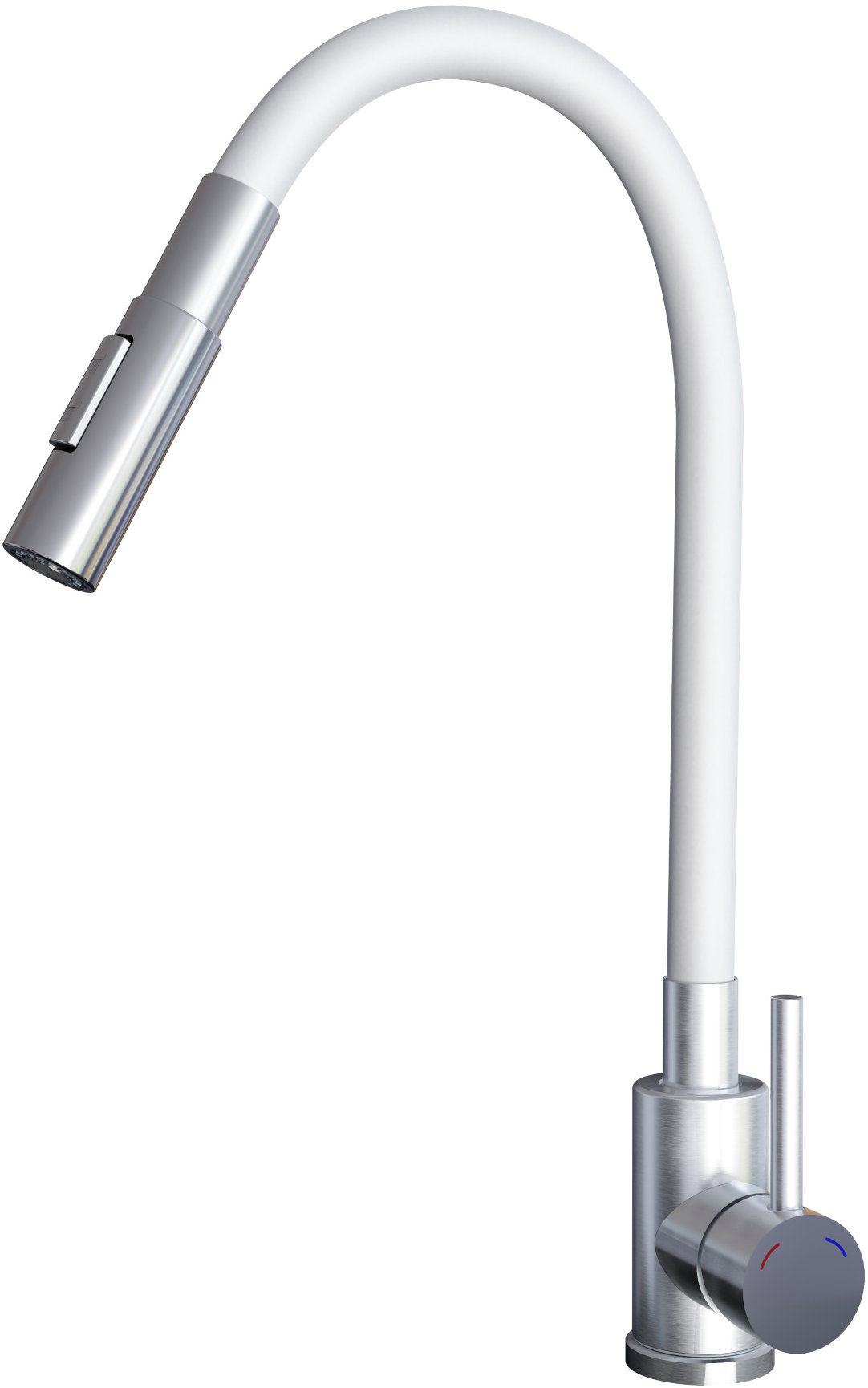 Sinks Elasta S nehrdzavejúca oceľ/biela