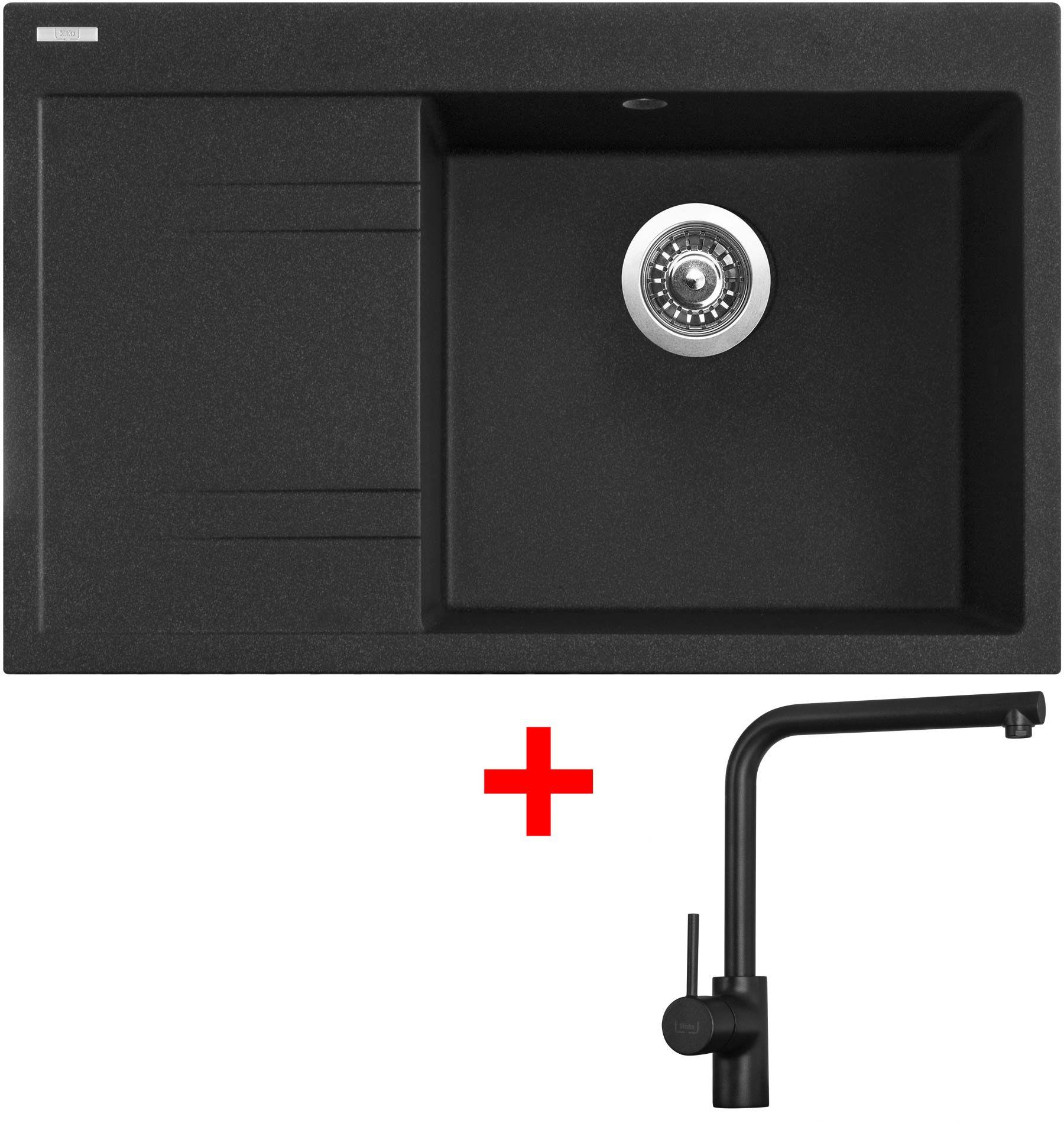 Sinks RIM 780 P Granblack + Elka čierna matná