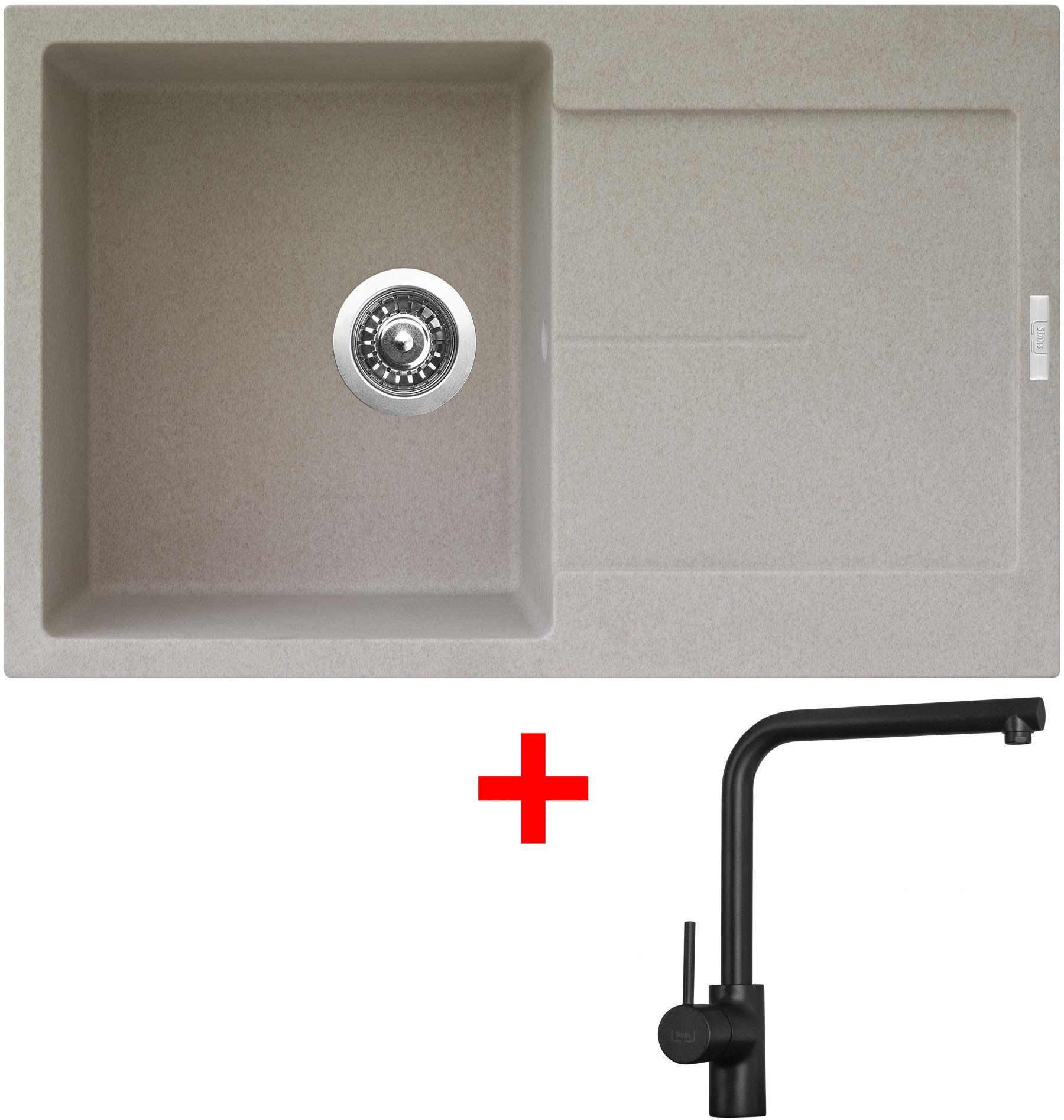 Sinks ULTIMA 790 Avena + Elka čierna matná