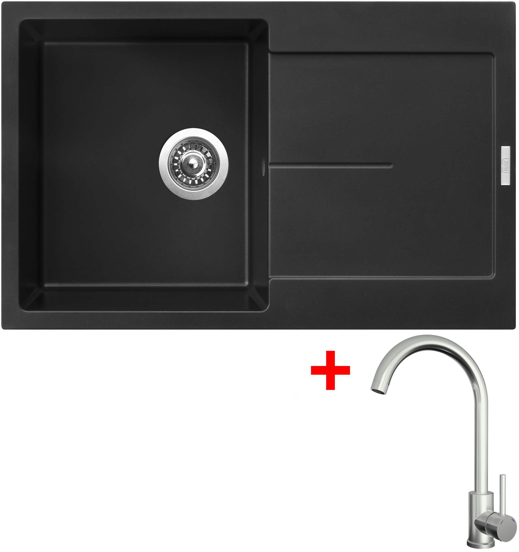 Sinks Ultima 790 Pureblack + Arco celoantikorový