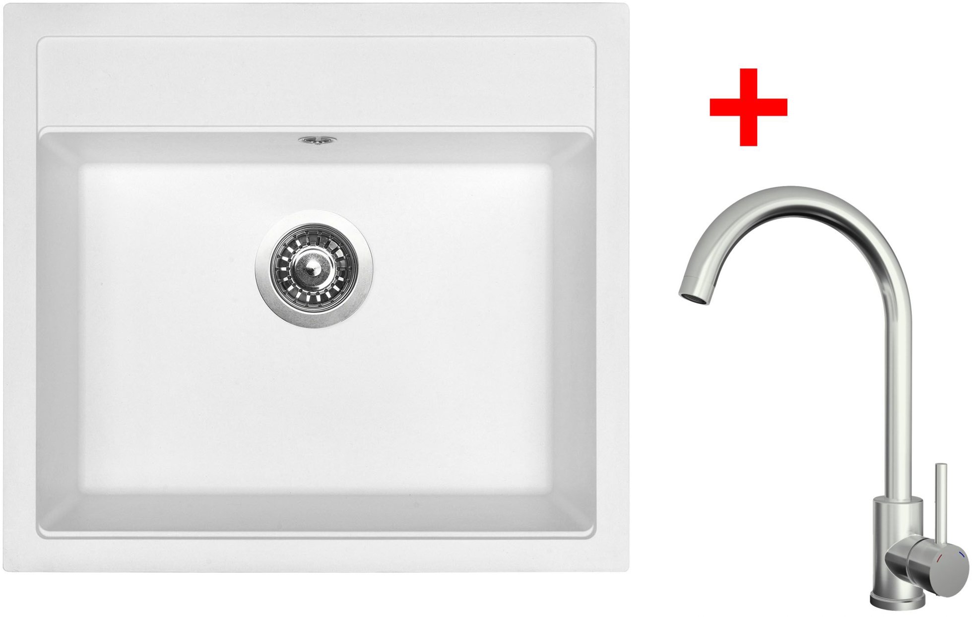 Sinks Solo 560 Milk + Arco celoantikorový