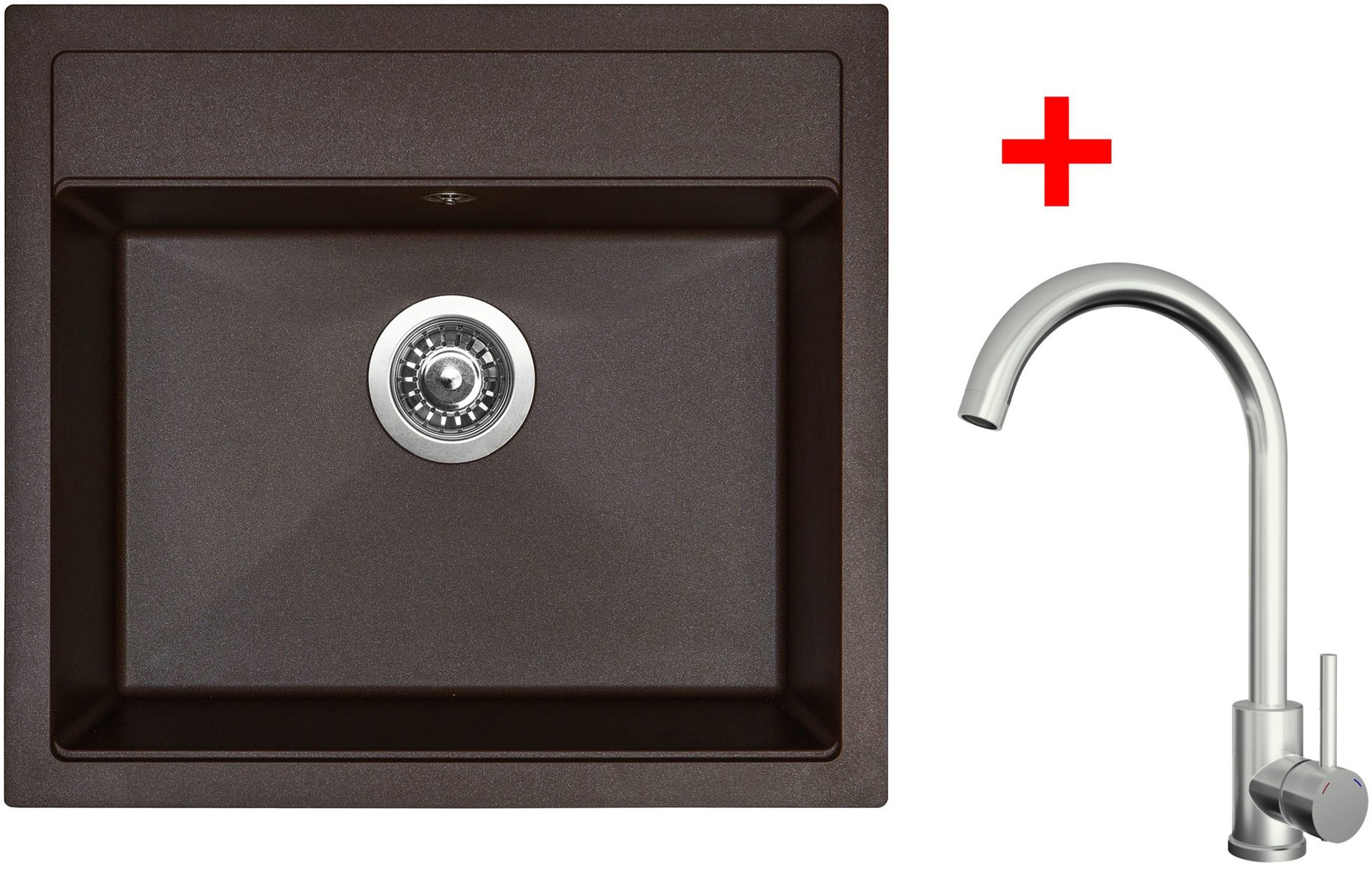 Sinks Solo 560 Marone + Arco celoantikorový