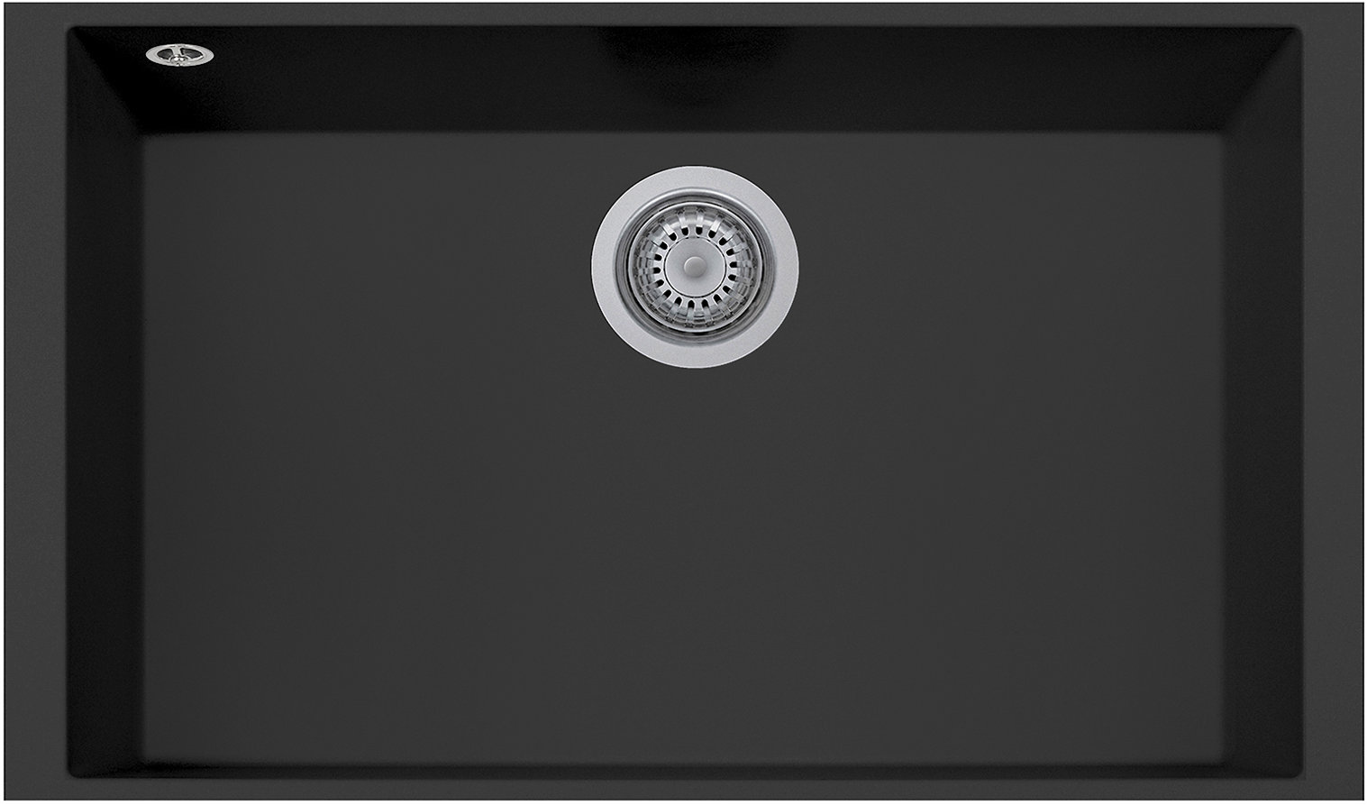 SINKS Cube 690U Nanoblack na spodnú montáž