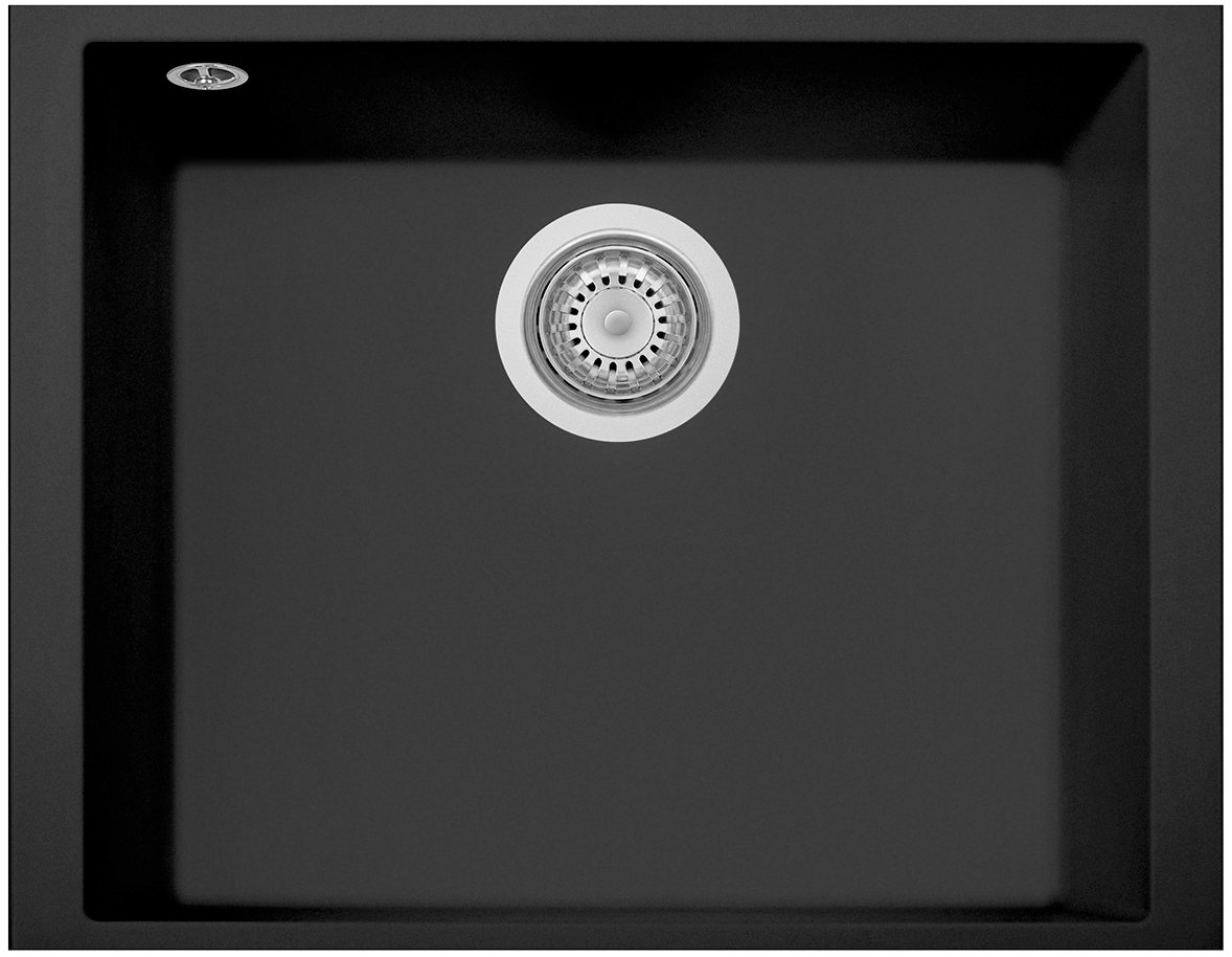 SINKS Cube 490U Nanoblack na spodnú montáž