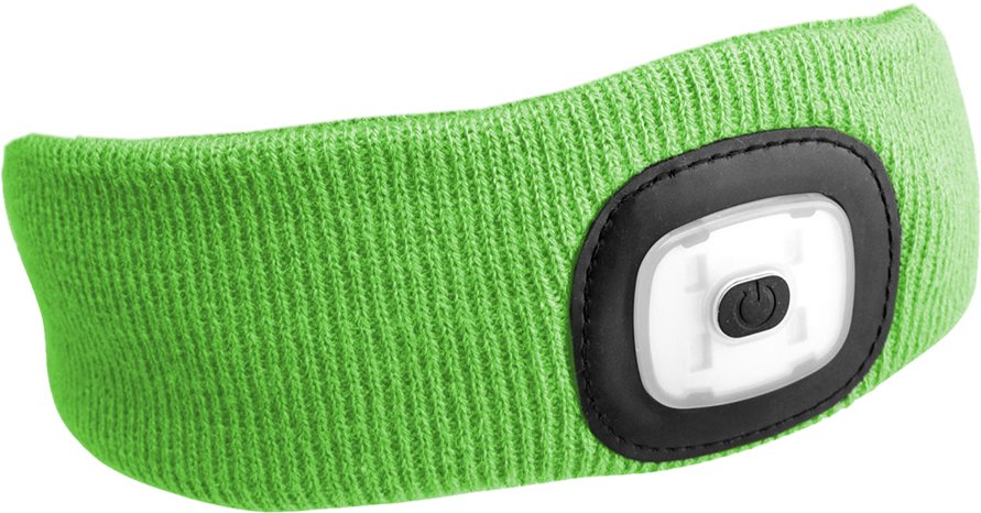 SIXTOL 45 lm, nabíjacia, USB, univerzálna veľkosť, fluorescenčná zelená