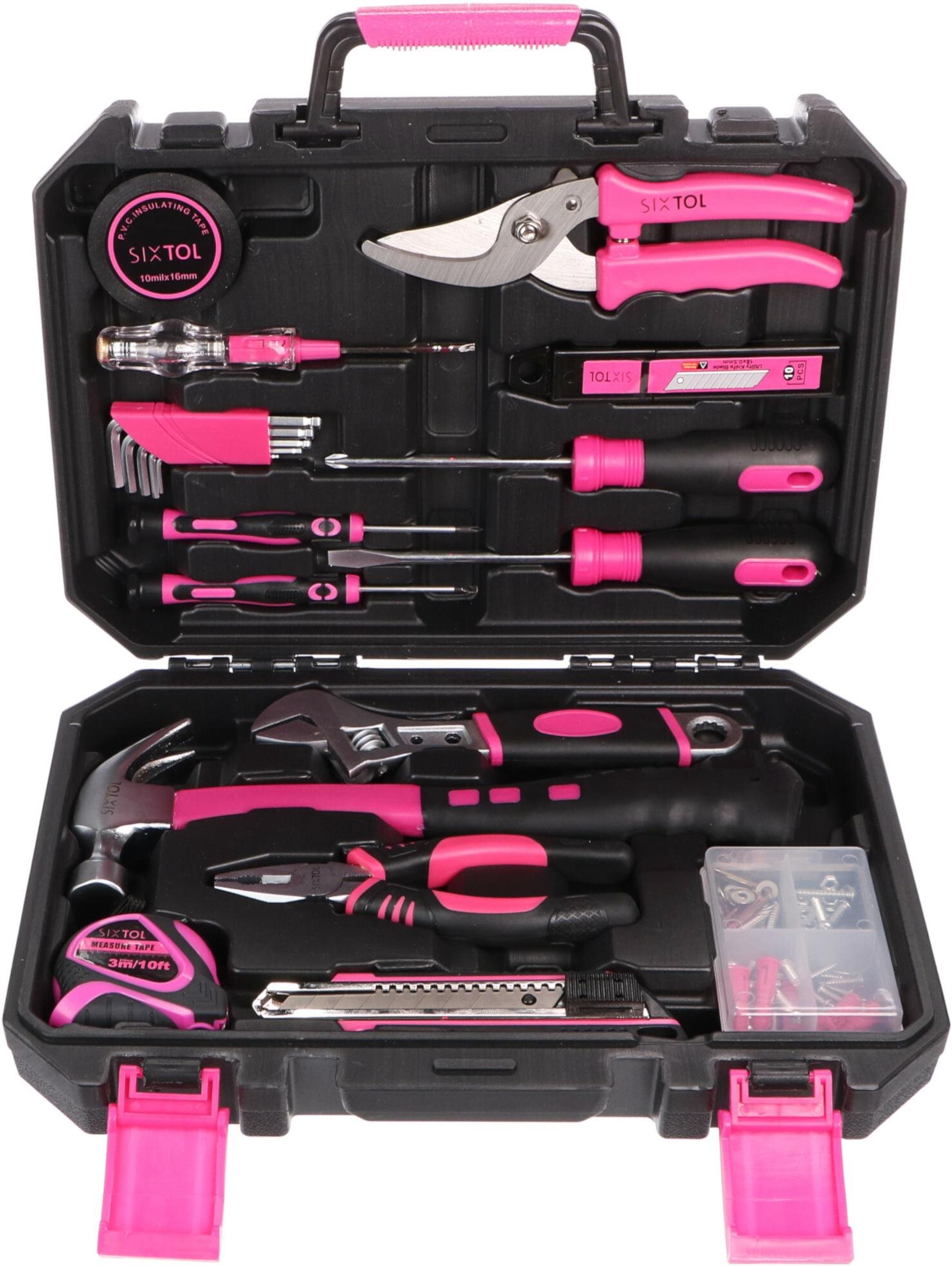 SIXTOL – Sada náradia HOME PINK 88