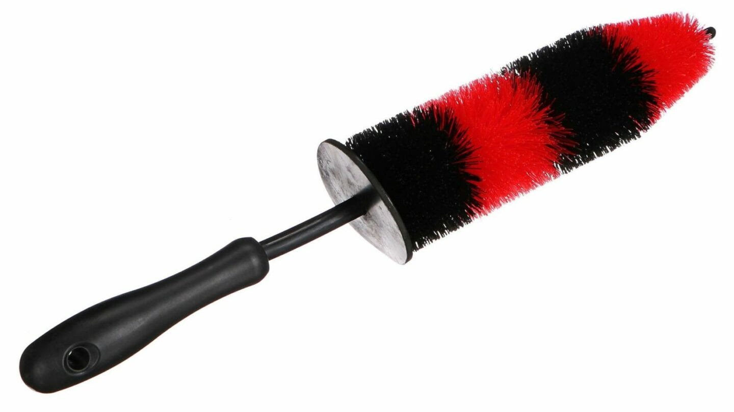 SIXTOL Kefa na čistenie ráfikov kolies auta CAR DETAILING TIRE BRUSH S, priemer 7 cm