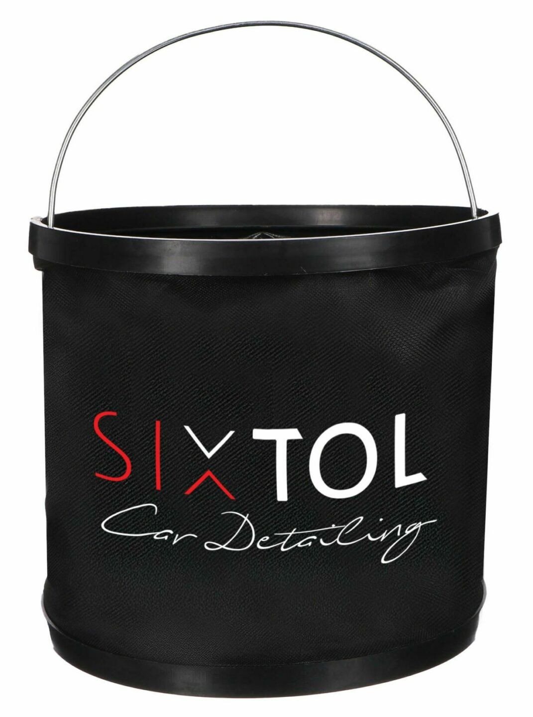 SIXTOL Skladacie vedierko na vodu na umývanie auta CAR DETAILING BUCKET 1, 9 l