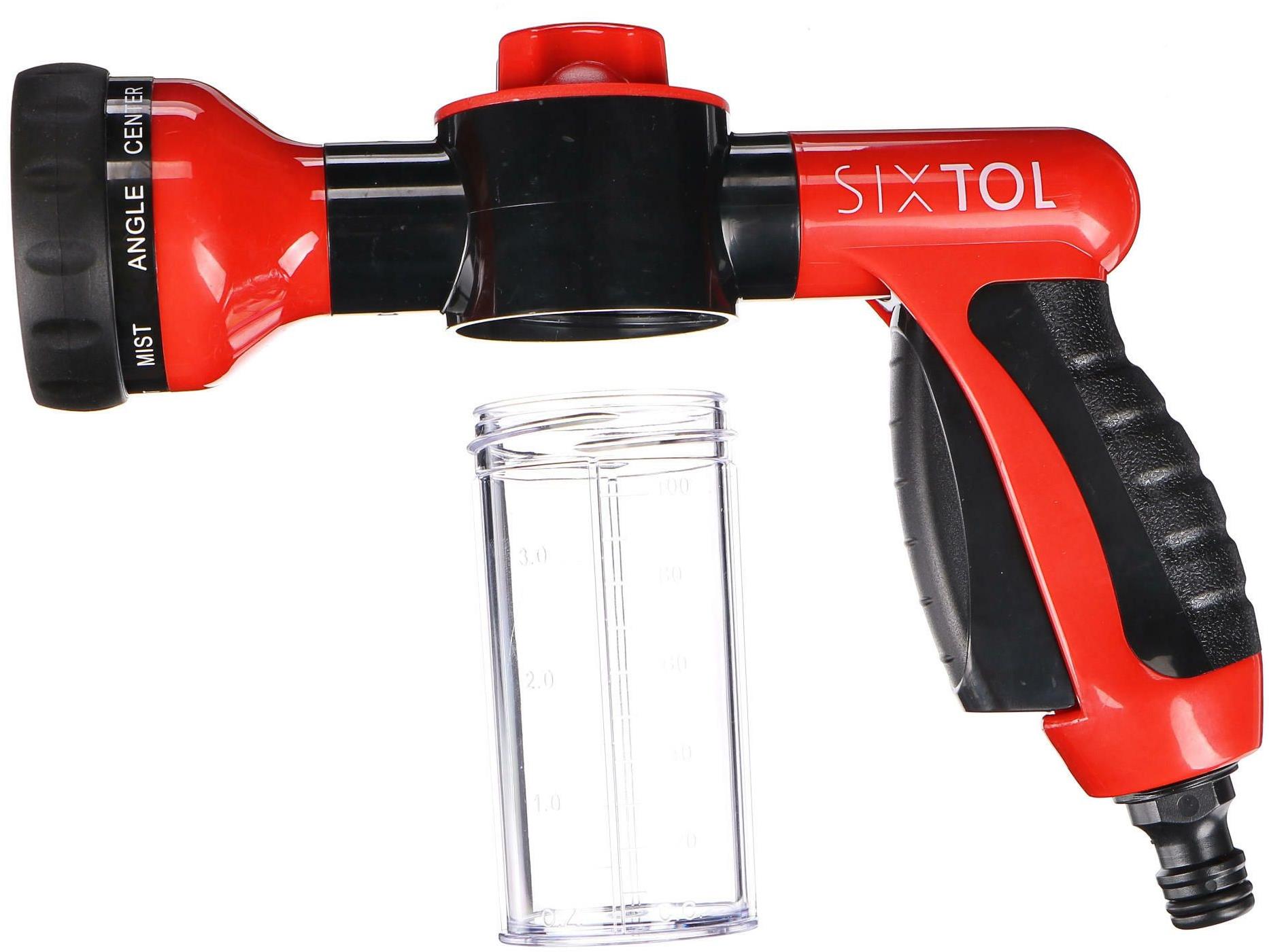 SIXTOL Umývacia pištoľ s nádržkou na saponát na umývanie auta CAR DETAILING SPRAY 2