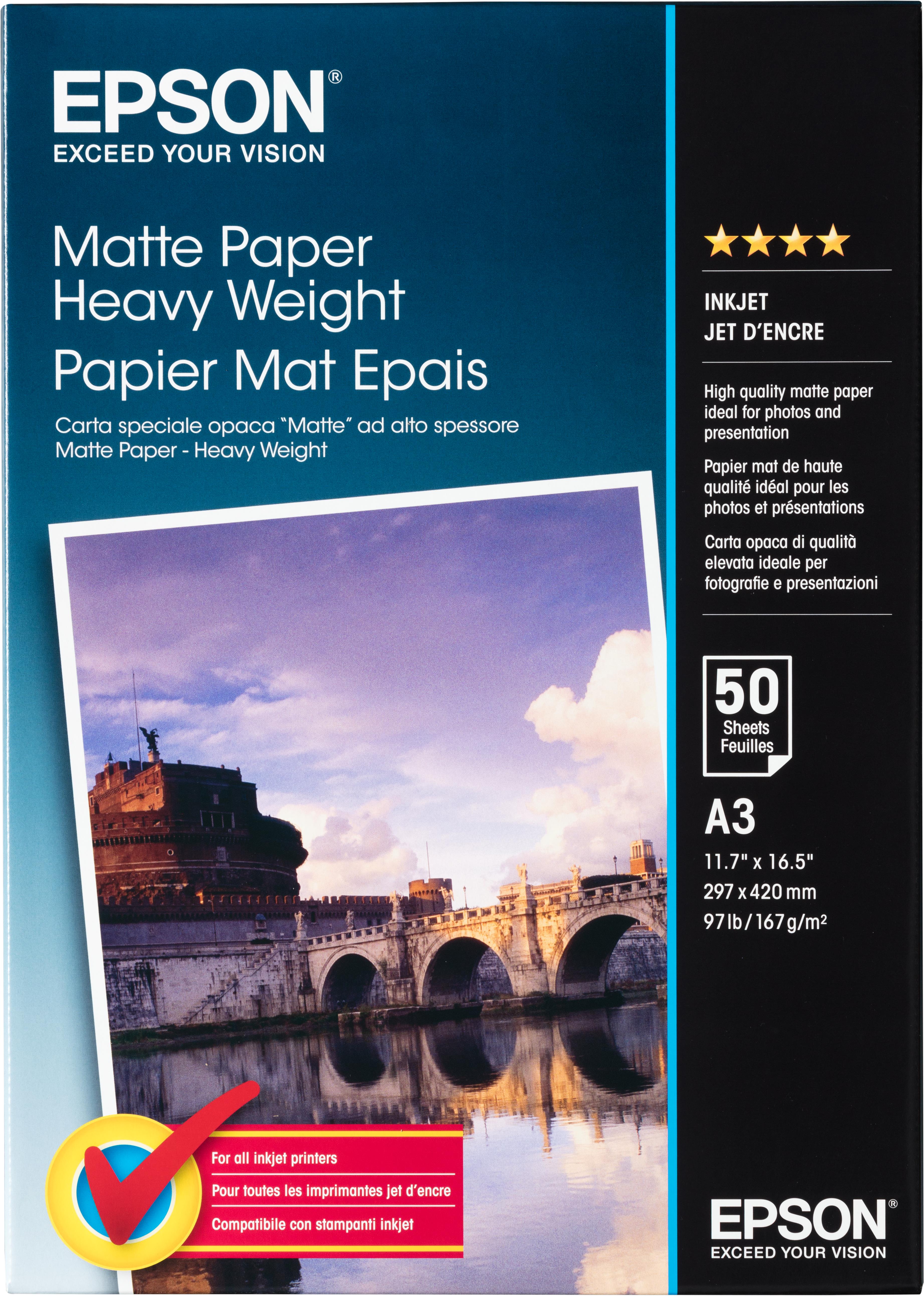 Epson Papier Archival Matte A4 – 50 listov