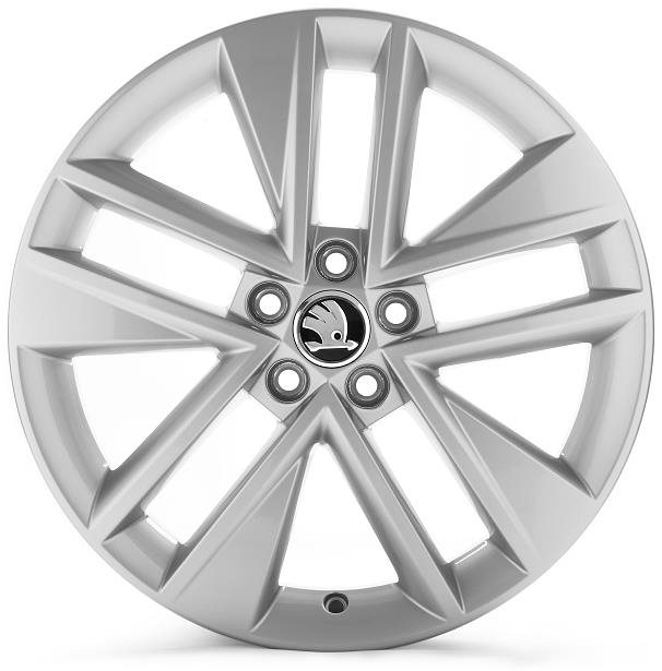 Škoda Koleso z ľahkej zliatiny CLUBBER 17" pre Fabia III, Rapid