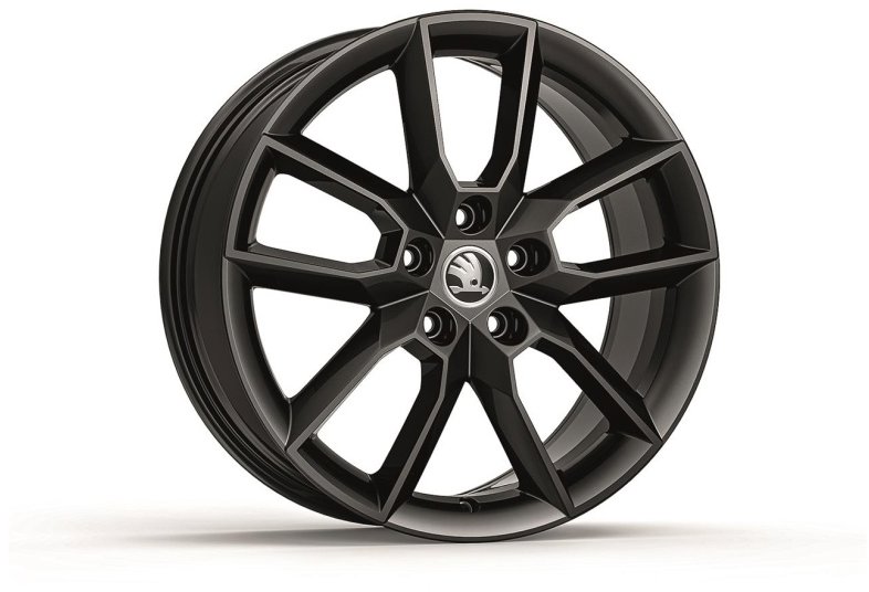 Škoda Koleso z ľahkej zliatiny GEMINI 18" pre Octavia III, čierne