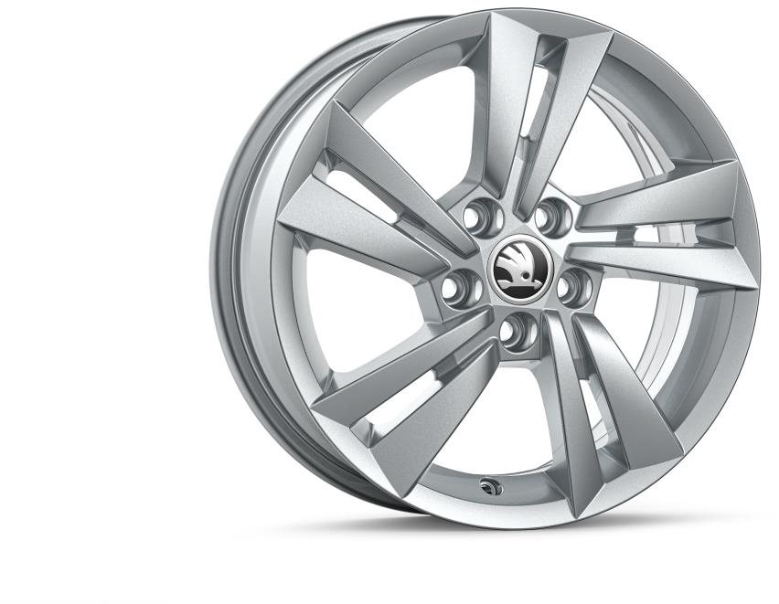 Škoda Koleso z ľahkej zliatiny CYGNUS 15" pre Fabia III, Rapid