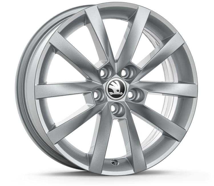 Škoda Koleso z ľahkej zliatiny ALARIS 16" pre Scala, Kamiq