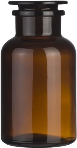 Sklárny Moravia Sklenená dóza na potraviny, hnedá, 1000 ml