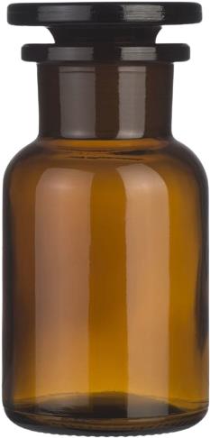 Sklárne Moravia Sklenená korenička, hnedá, 100 ml