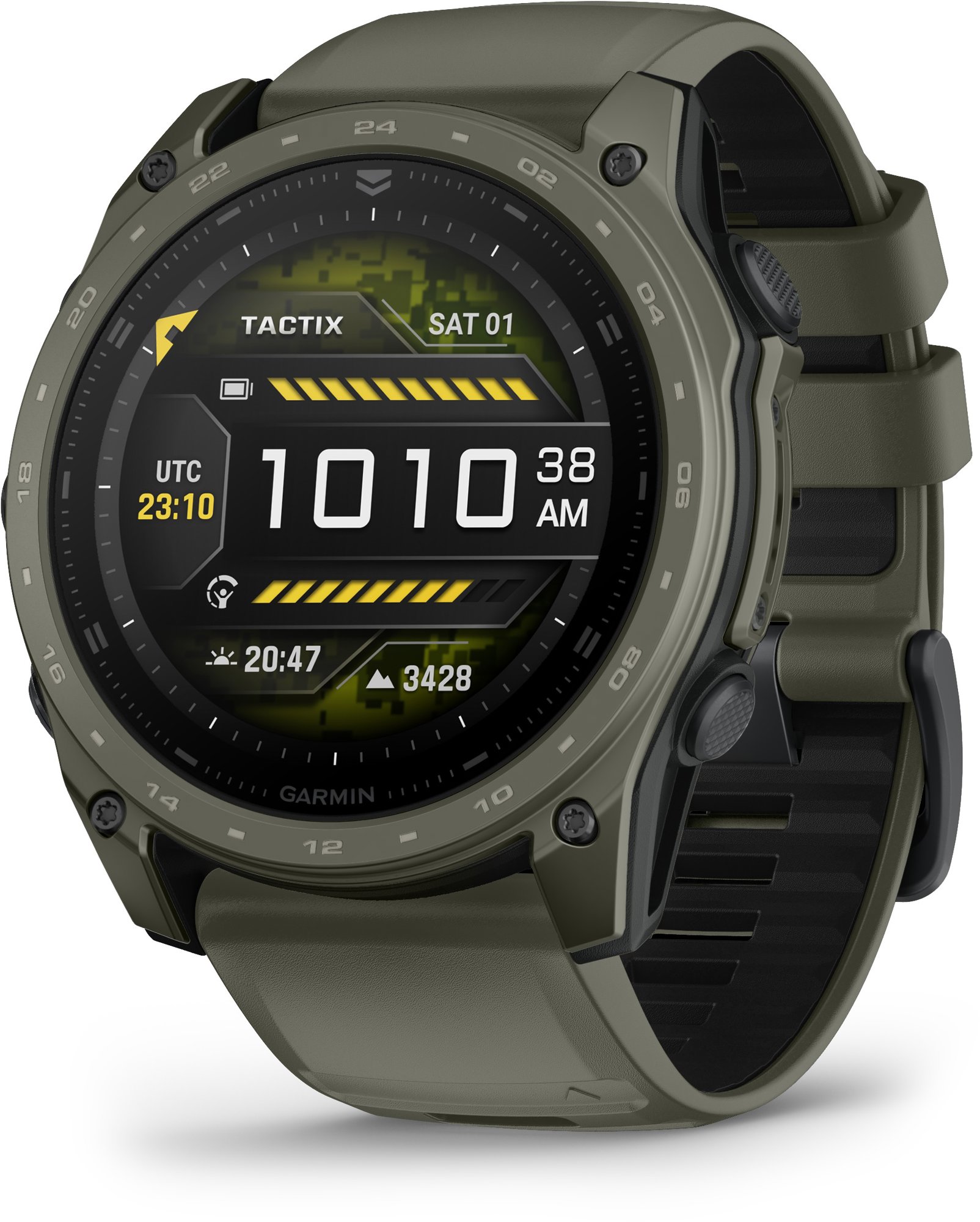 Garmin Tactix 8 51 mm AMOLED Cerakote Olive Drab