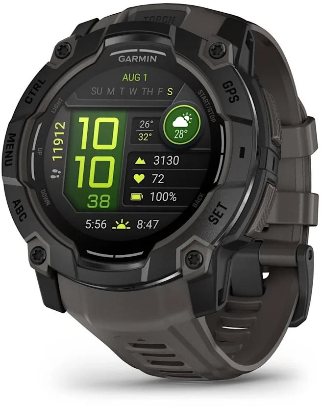 Garmin Instinct 3 50 mm AMOLED Black/Charcoal band