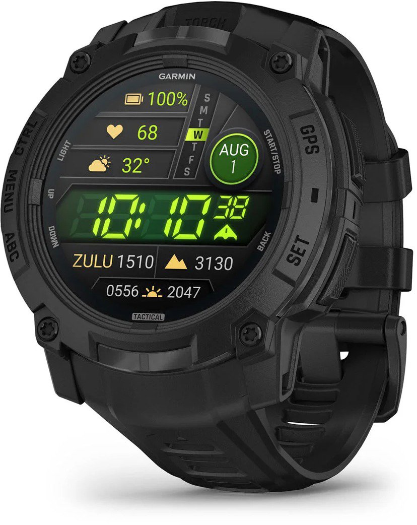 Garmin Instinct 3 50 mm AMOLED Tactical Edition Black