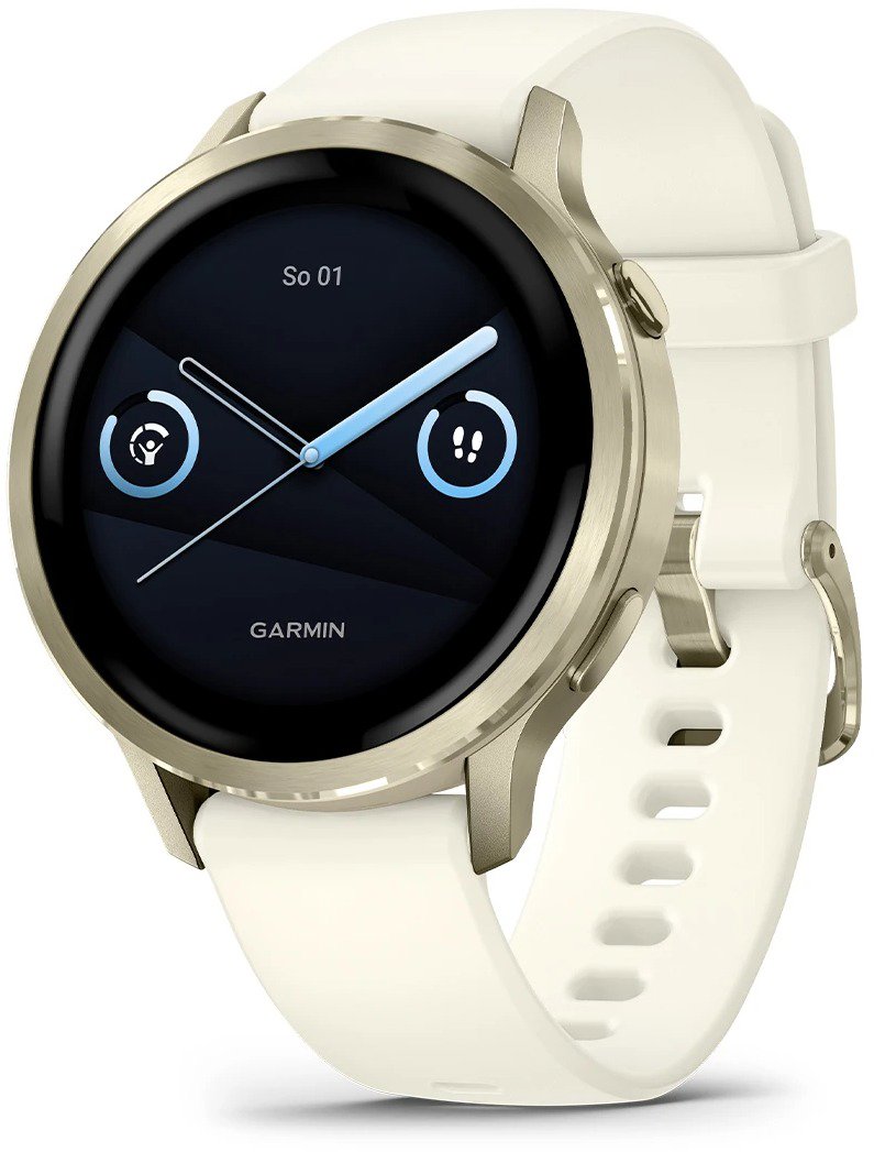 Garmin Venu 4 41mm Lunar Gold/Bone Band