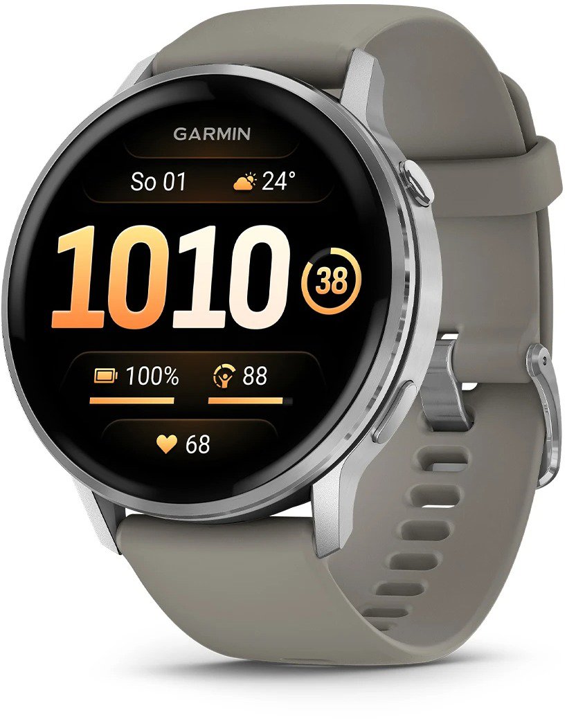 Garmin Venu 4 45mm Silver/Gray Band