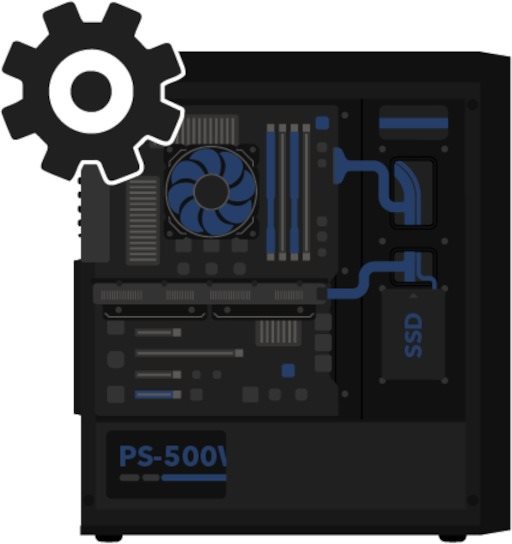 Sestavení PC na streamu