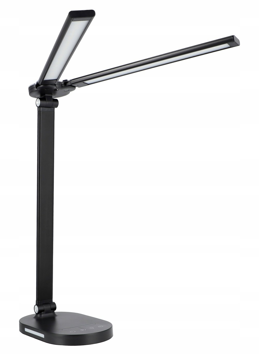 SMART LED Stolná pracovná LED lampička CCT/15 W/755 lm/USB/čierna farba
