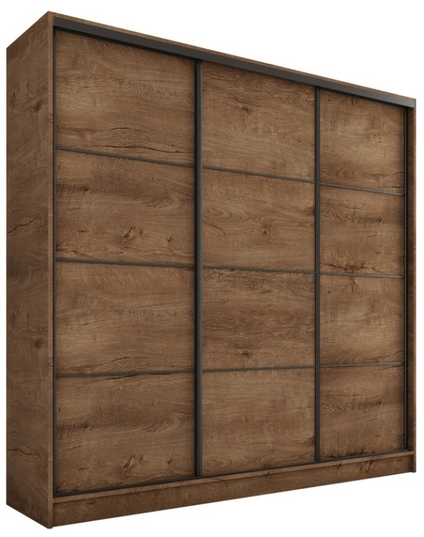 Nejlevnější nábytek Harazia 180 bez zrkadla – dub lefkas