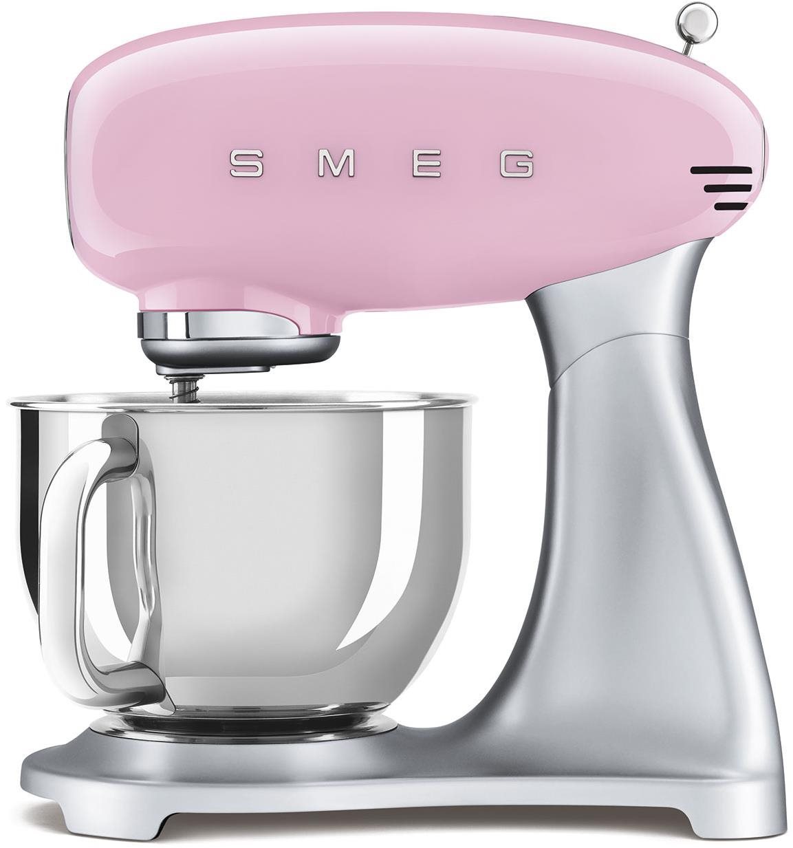 SMEG 50's Retro Style 4,8 l ružový, s podstavcom z nehrdzavejúcej ocele