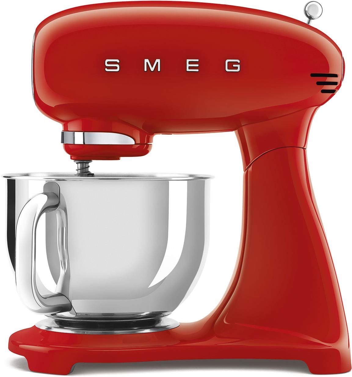 SMEG 50's Retro Style 4,8 l červený, s miskou z nehrdzavejúcej ocele