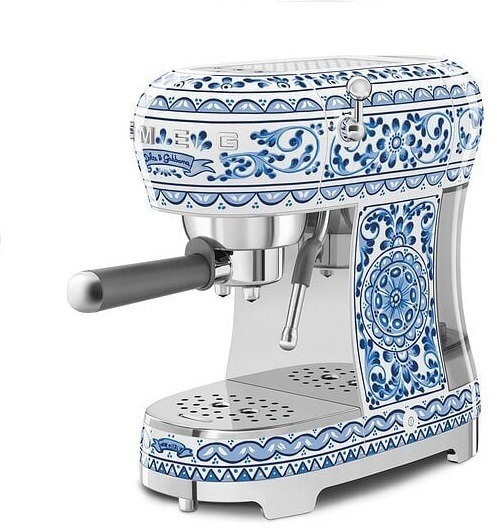Smeg ECF02DGBEU Dolce & Gabbana Blu Mediterraneo