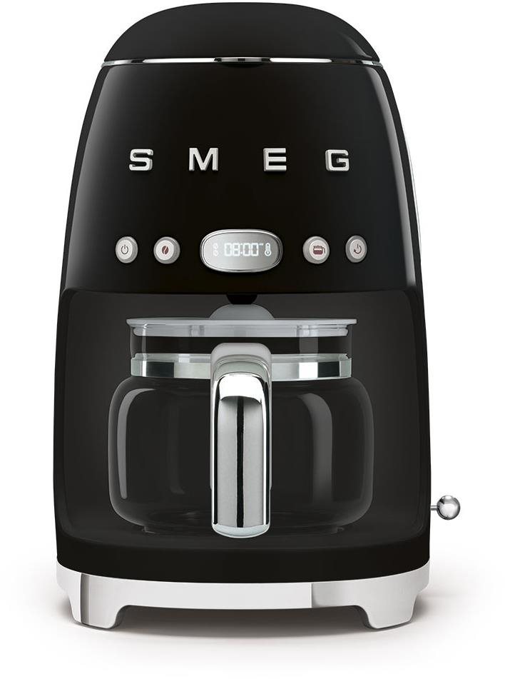 SMEG 50's Retro Style 1,4 l 10 cup čierny