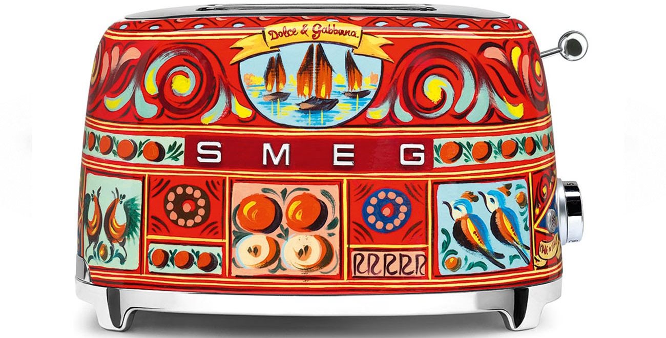 Smeg TSF01DGEU Dolce & Gabbana Toaster