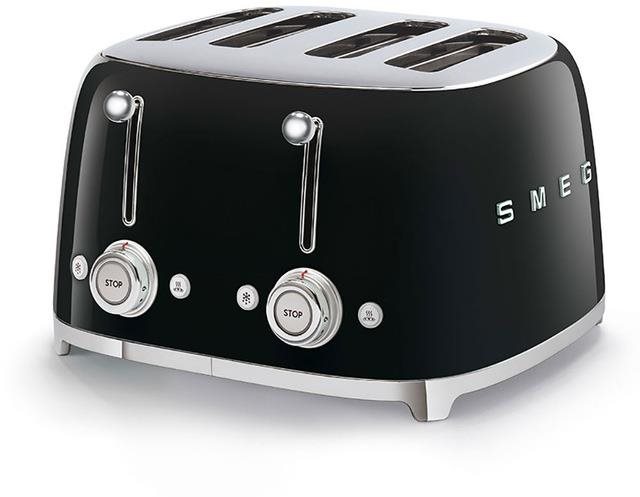 SMEG 50's Retro Style 4 × 4 čierny