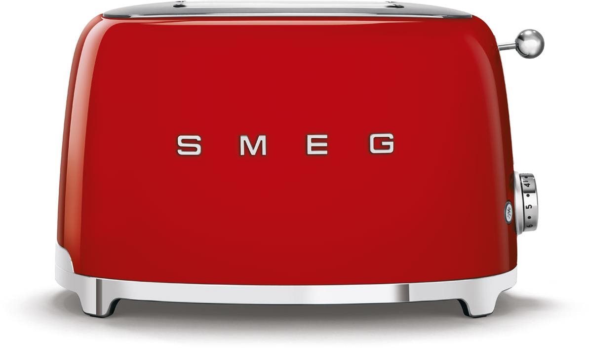 SMEG 50's Retro Style 2 × 2 červený 950 W