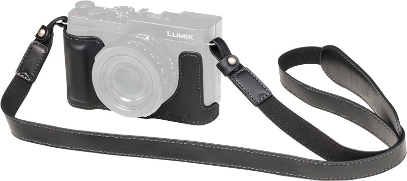 SmallRig 6274 Leather Half Case Kit for Panasonic LUMIX L10 Black