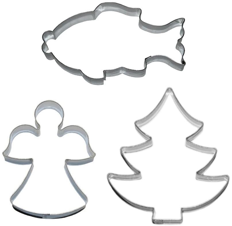 SMOLÍK VIANOCE Súprava A 3 ks 011 60 – 83 mm v. 2 cm, pocínované