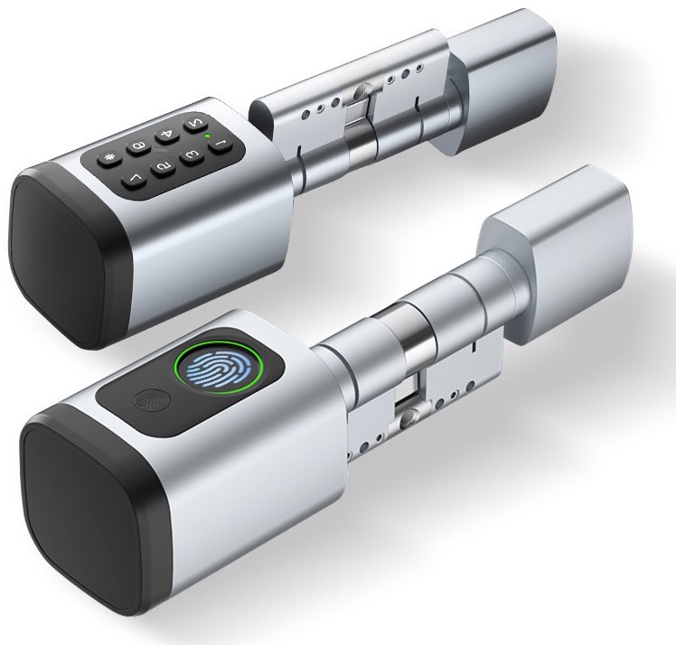 Smoot Air X1 s čítačkou odtlačkov a klávesnicou strieborný