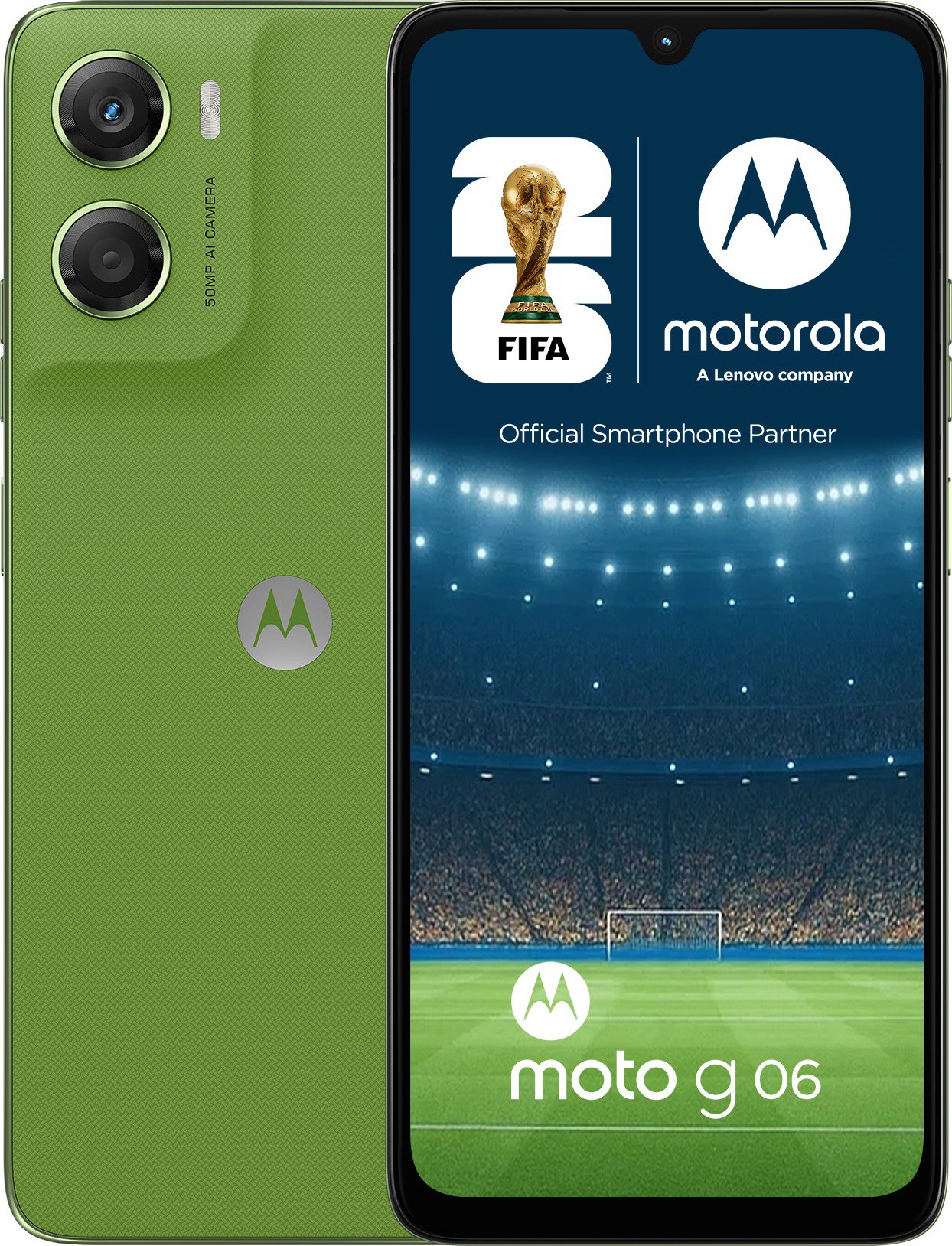 Motorola Moto G06 8 GB/256 GB Pantone Tendril (green)