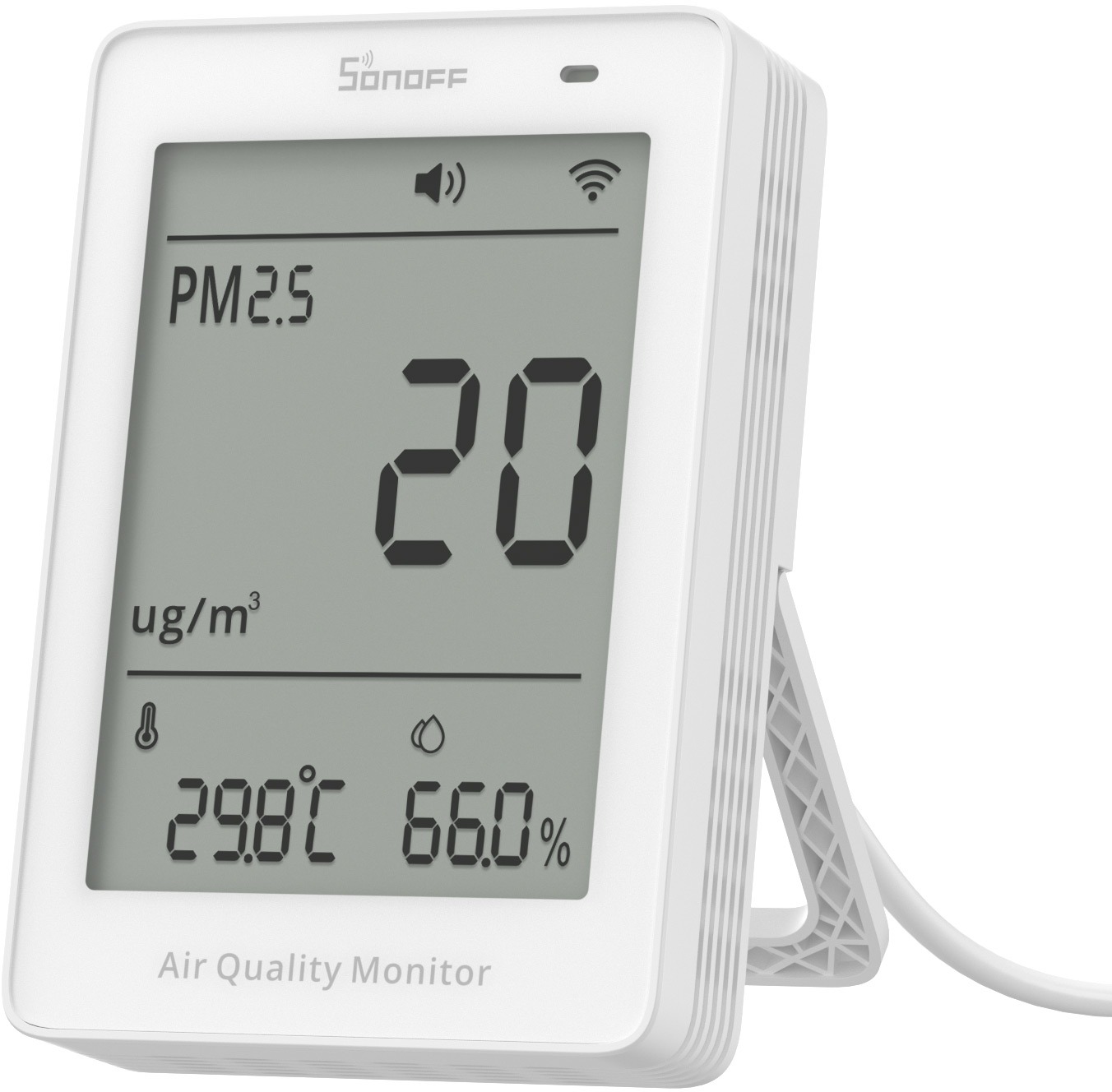 SONOFF AirGuard PM2.5/PM10 Matter over WiFi Air Quality Monitor SAWF-07P