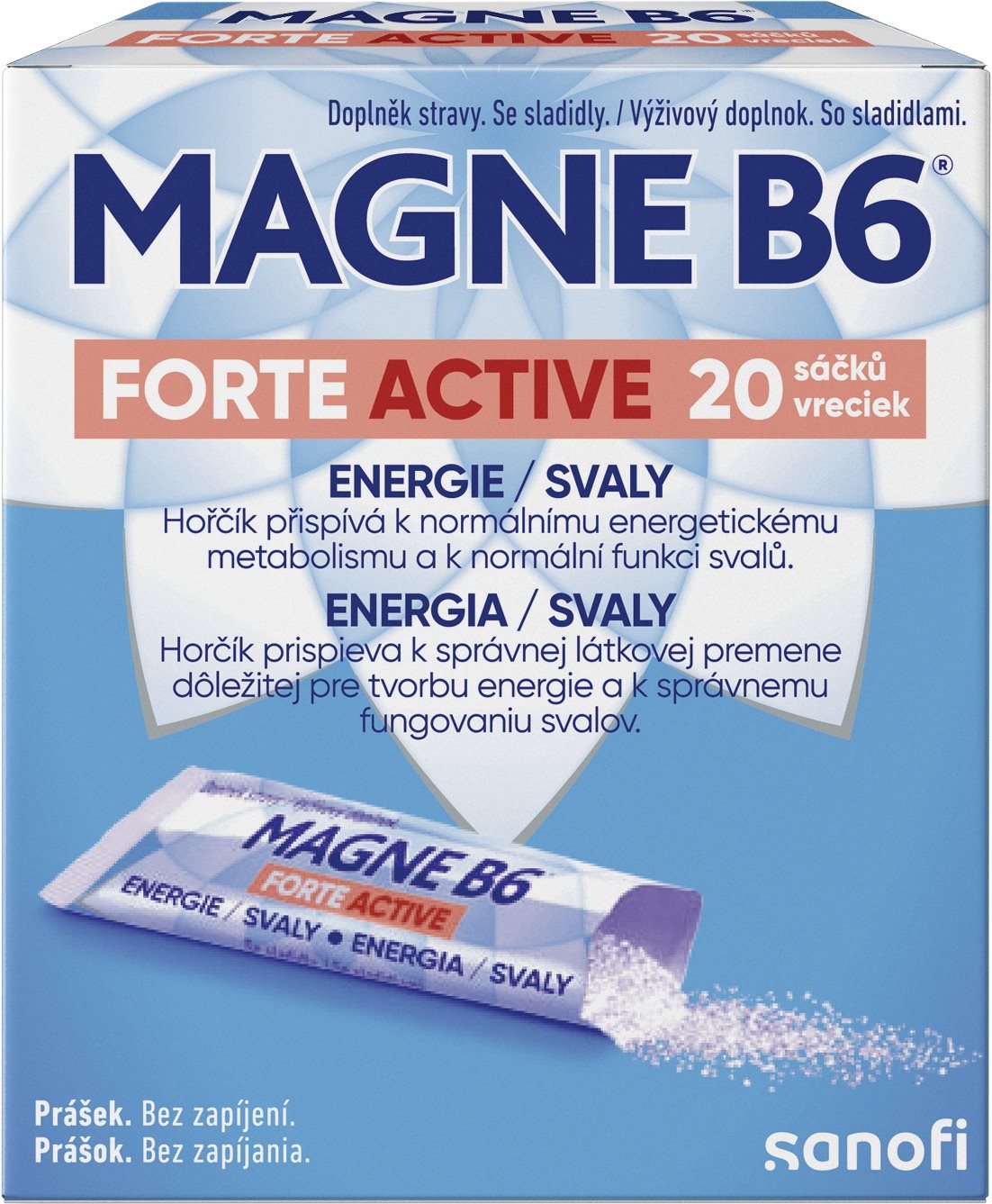 Magne B6 Forte Active 20 vreciek