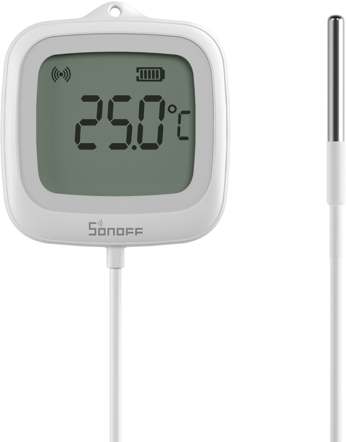 SONOFF IP65 Zigbee LCD Smart Thermometer (Probe Version) SNZB-02LD