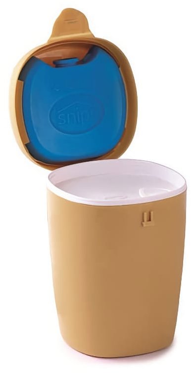 SNIPS Chladiaci box na jogurt 0,5 l svetlohnedý