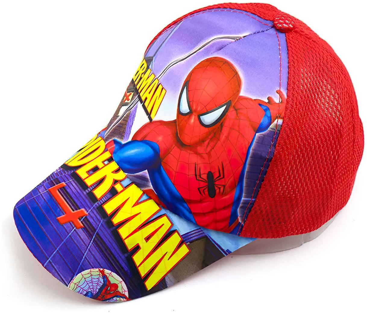 Amazing Spiderman s potlačou – detská šiltovka veľ. M/L