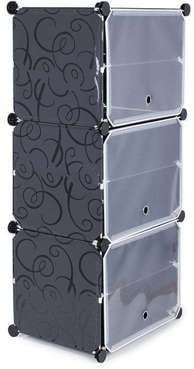 Verk 01507 Variabilný regálový systém na topánky 6 políc