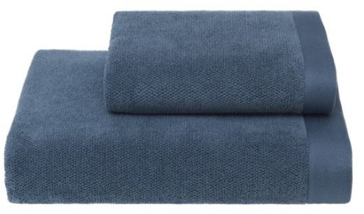 Soft Cotton – Súprava uterák a osuška Lord, 2 ks, modrá