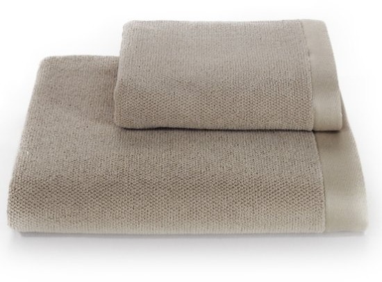 Soft Cotton – Súprava uterák a osuška Lord, 2 ks, béžová